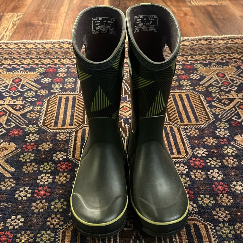 Bogs rain boots youth 3